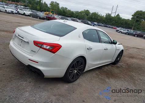 2019 Maserati Ghibli S Q4 Gransport from USA, damaged, VIN ZAM57YTSXK1313546